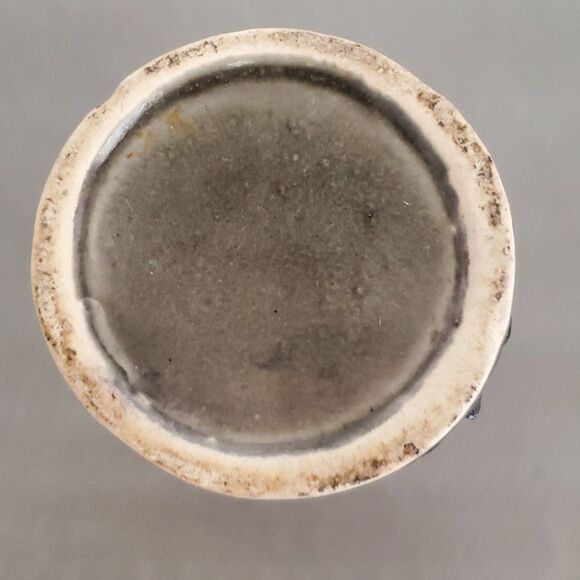 Tonala Vintage Mexican Folk Art Pottery Floral Hand Thrown Vase 6.75" - Picture 6 of 11